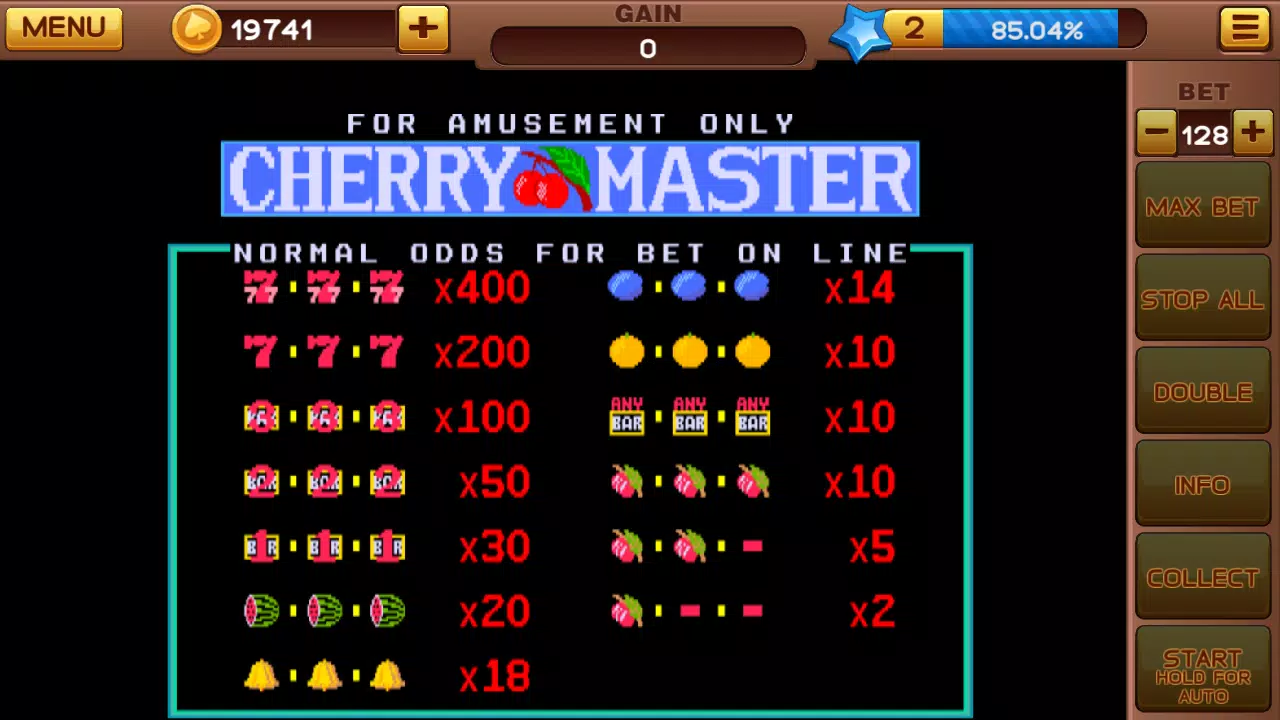 Cherry Master 92 Скриншот 2