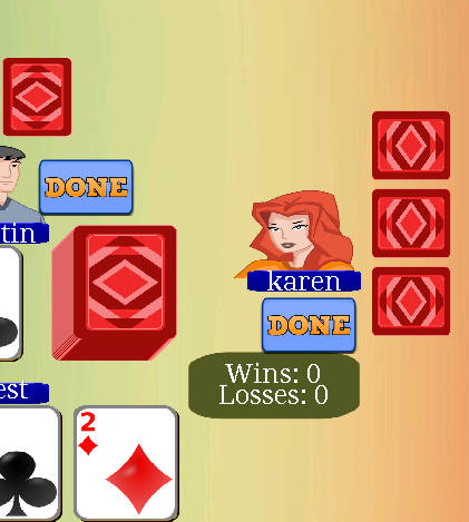 thirty one - 31 card game by makeup games Schermafbeelding 1