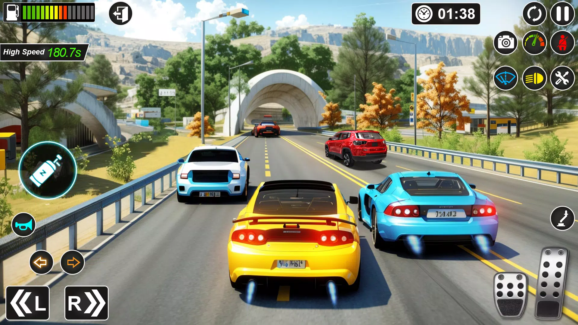 High Speed - Car Racing Game Captura de pantalla 3