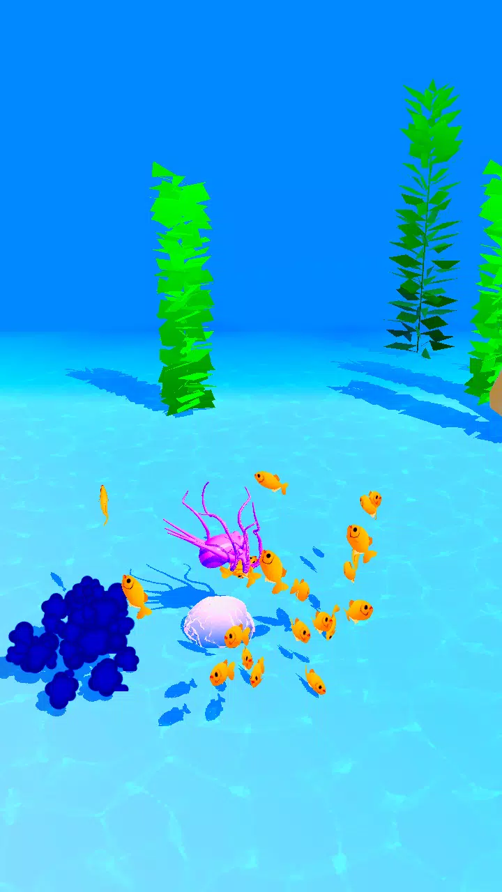 Octopus Run 3D ဖန်သားပြင်ဓာတ်ပုံ 3