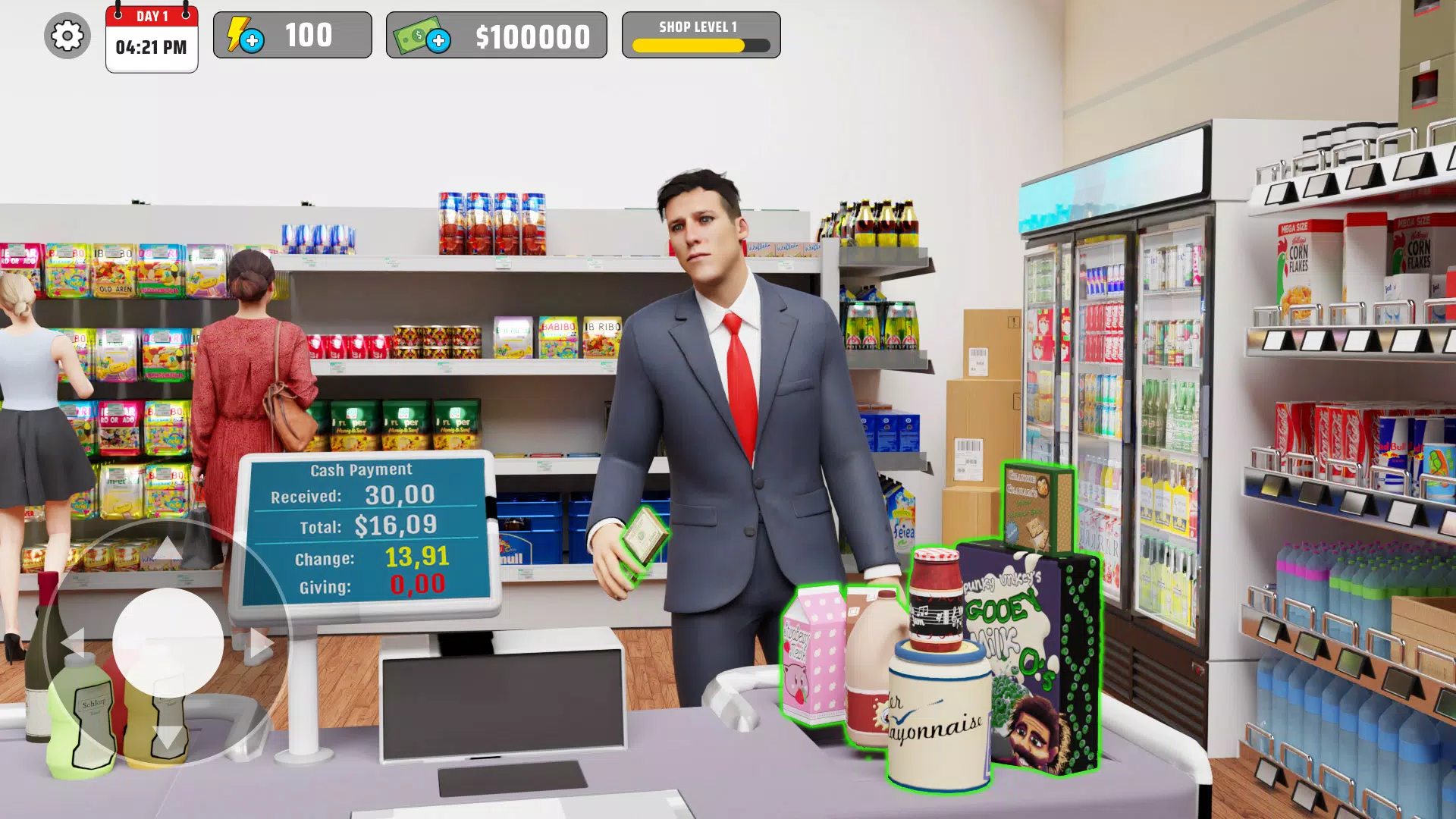 Supermarket Simulator City 3D Captura de tela 3