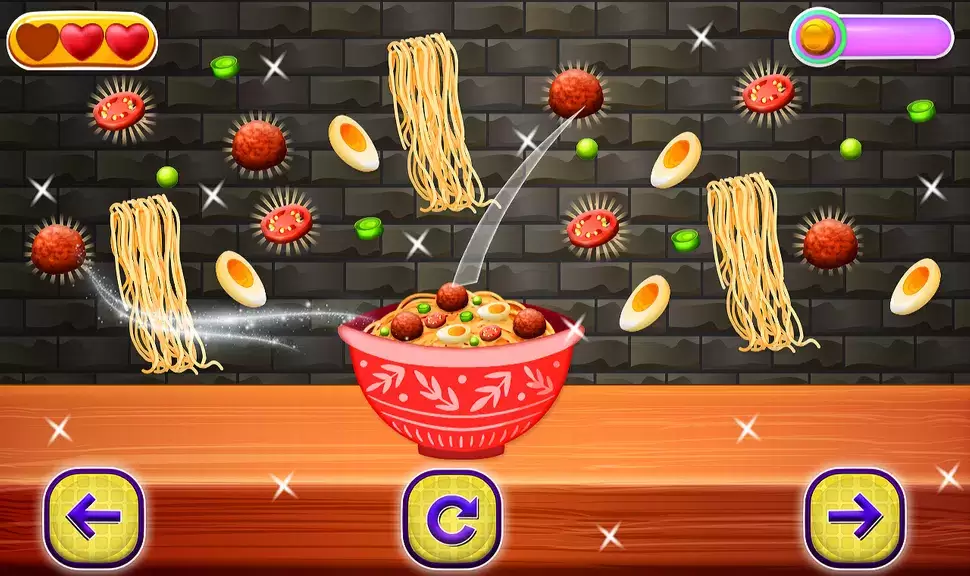 Crispy Noodles Cooking Game Captura de pantalla 3