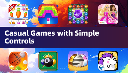 Casual Games with Simple Controls