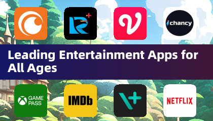 Führende Unterhaltungs-Apps für alle Altersgruppen