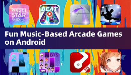 Spaßige Musik-Arcade-Spiele für Android