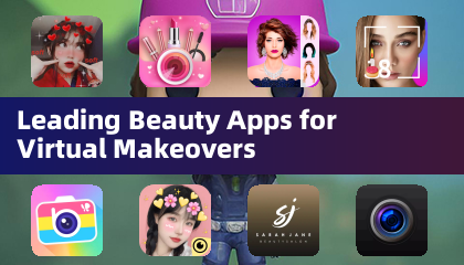 Führende Beauty-Apps für virtuelle Makeovers