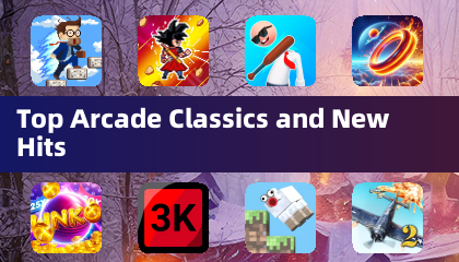 Meilleurs classiques et nouveautés d'arcade