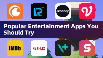 Beliebte Unterhaltungs-Apps, die Sie ausprobieren sollten