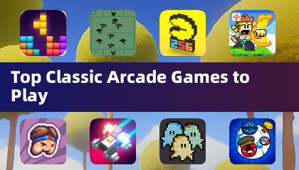 Top Klassische Arcade-Spiele zum Spielen