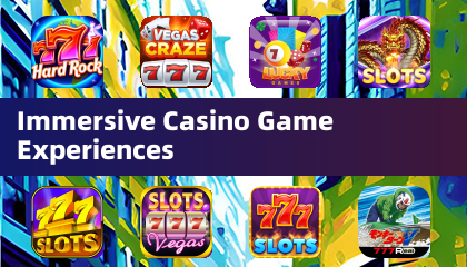 Immersive Casino Game Experiences