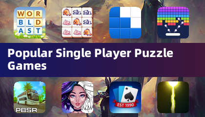 Popular Single Player Puzzle Games