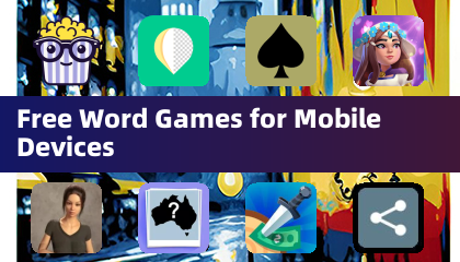 Free Word Games for Mobile Devices