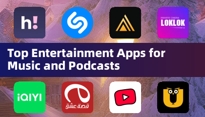 음악 및 팟캐스트용 최고의 엔터테인먼트 앱