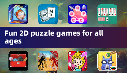 Jeux de puzzles 2D amusants pour tous les âges