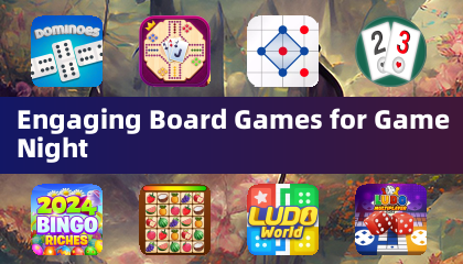 게임 밤에 즐길 수 있는 매력적인 보드 게임