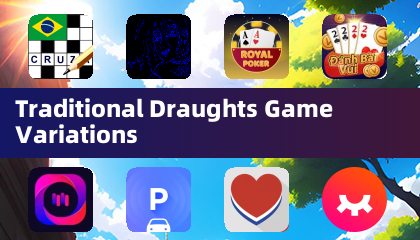 Traditional Draughts Game Variations