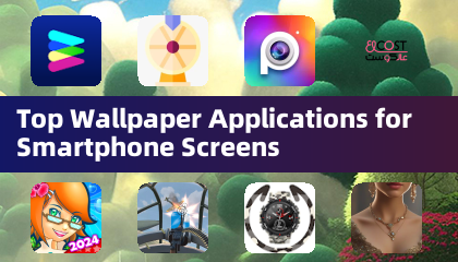 스마트폰 화면용 최고의 배경화면 앱