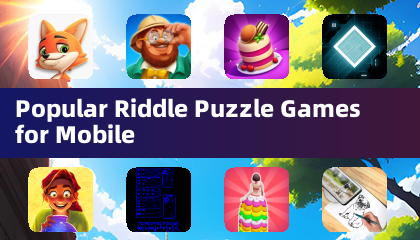 Popular Riddle Puzzle Games for Mobile