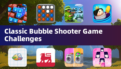 Classic Bubble Shooter Game Challenges