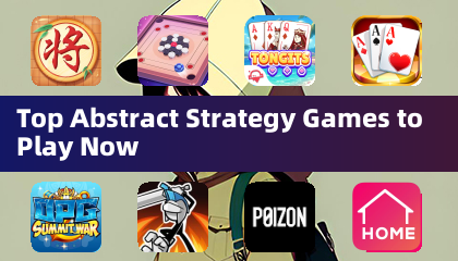 Top Abstract Strategy Games to Play Now